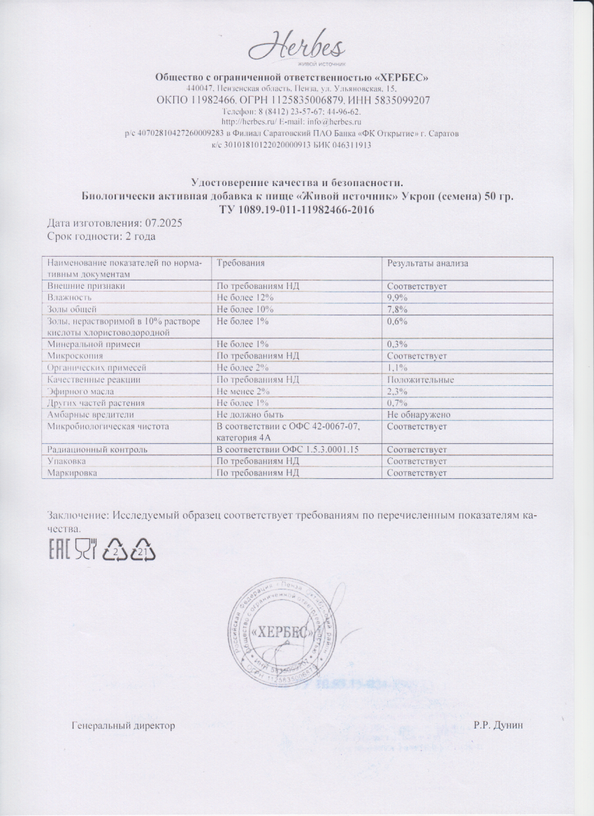 Паспорт №072025